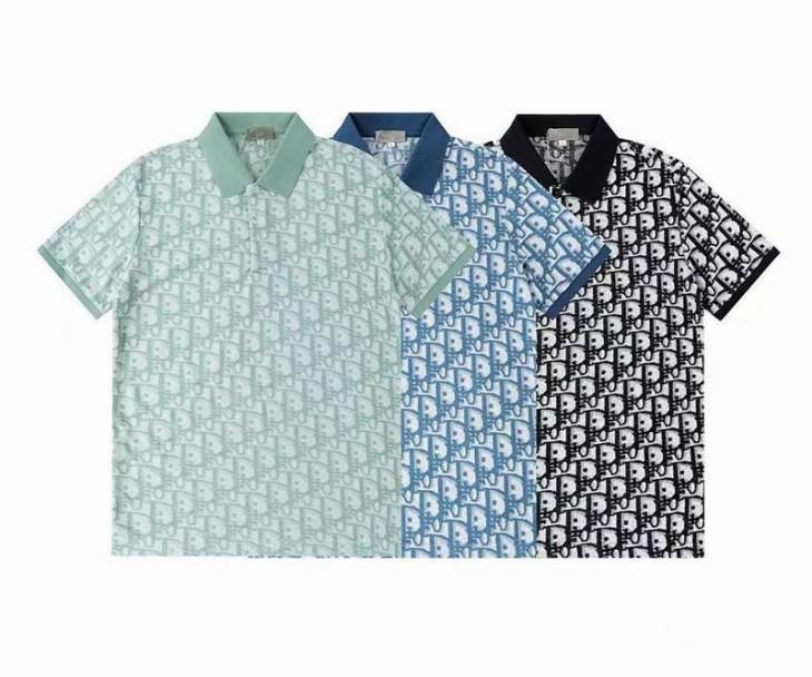 Picture of Dior Polo Shirts Short _SKUDiorM-3XL8qx48528492